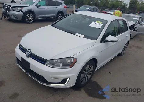 2016 Volkswagen E-Golf Se z USA, uszkodzony, nr VIN WVWKP7AU3GW915933